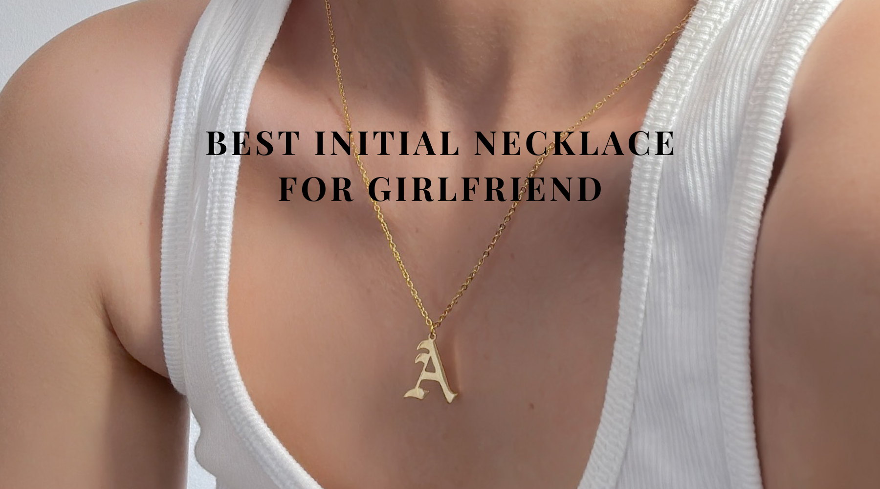 The Sheffield Initial Charm Necklace | SPARROW