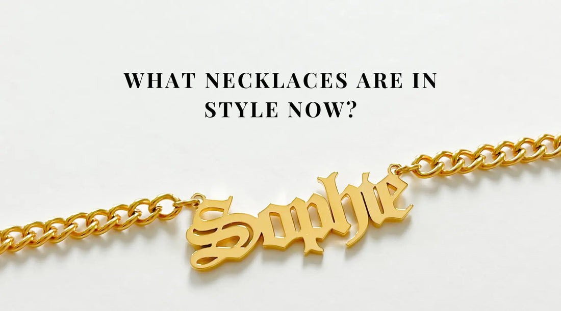 What Necklaces Are in Style Now? The Latest 2023 Trends You Need to Know - ROSOKI