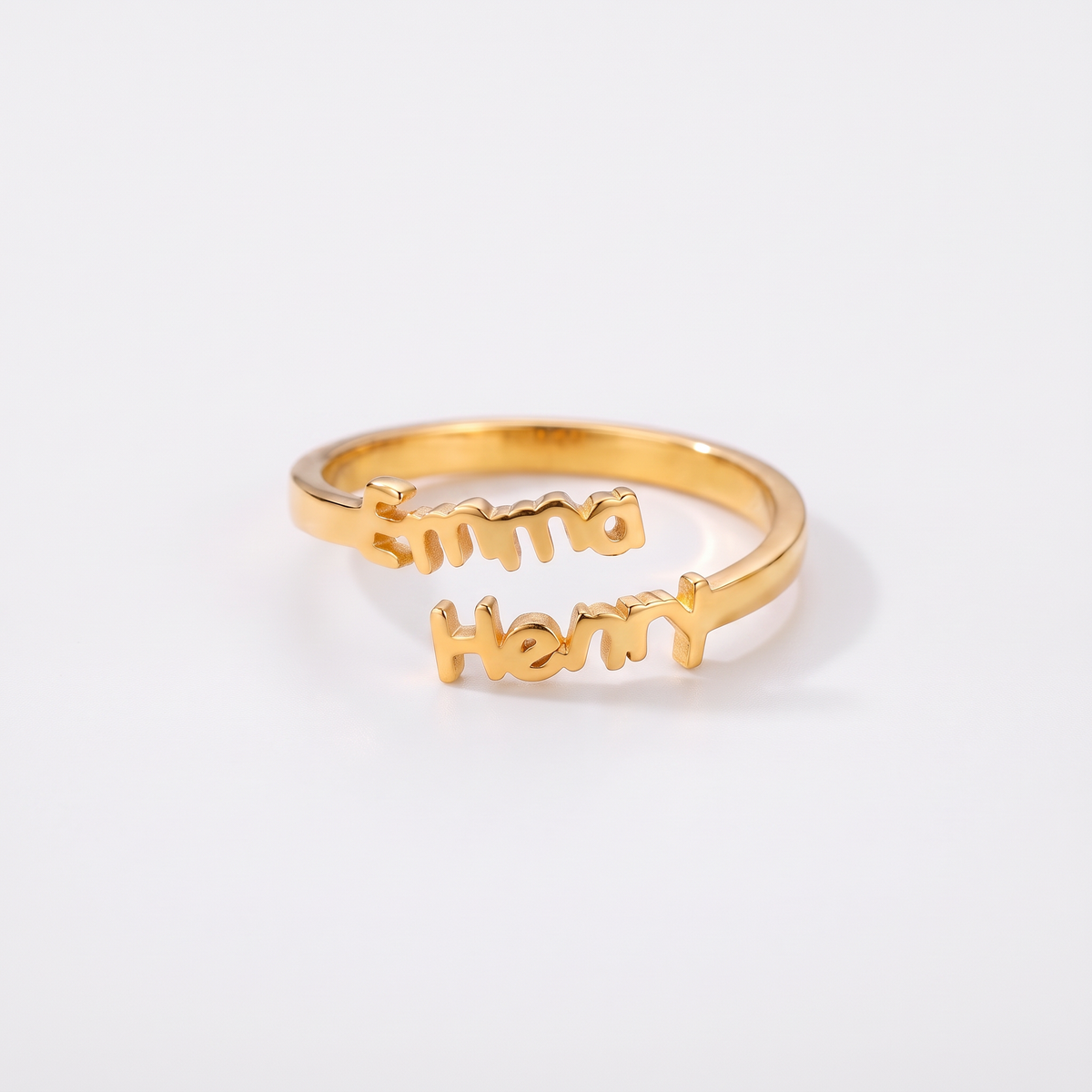 AMORA PERSONALIZED NAME RING
